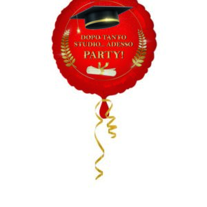 Pallone foil 18" Laurea 1 pz