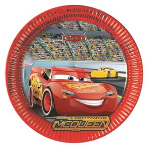 Piatto 23 cm Cars 8 pz