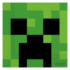 Tovagliolo 33 cm  Minecraft 20 pz