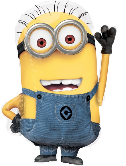 Pallone foil 40x63 cm Minions 1 pz