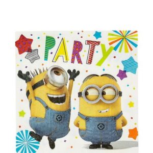 Tovagliolo 33 x 33 cm Minions 16 pz