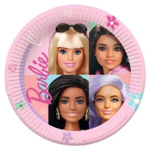 Piatto carta Barbie 8 pz