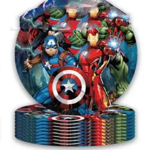 Piatti con tema ( Avengers, Encanto,Oceania..)