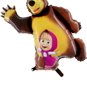 Palloncino foil Masha e Orso